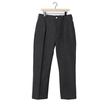 ＊ユニセックス＊amne-アンヌ-Pre-wash DENIM eel's / amn-PT-041 / Black
