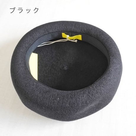 全3色ユニセックス＊eyya-エイヤ-八角製法  強縮ウールベレー帽