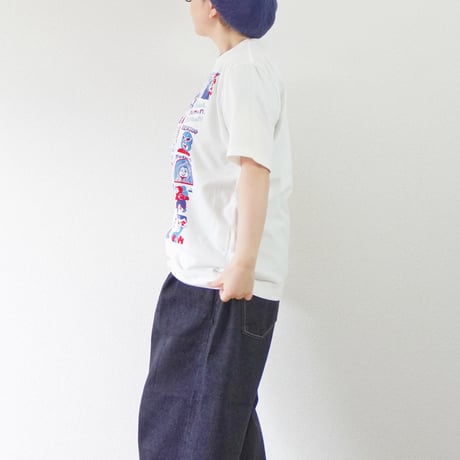 2色＊レディース＊TIGRE BROCANTE-ティグルブロカンテ-One World 半袖T One World 半袖T