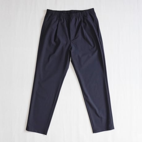 ＊ユニセックス＊LA MOND-ラモンド-STRETCH EASY TROUSERS/LM-P-126-PR ネイビーブラック