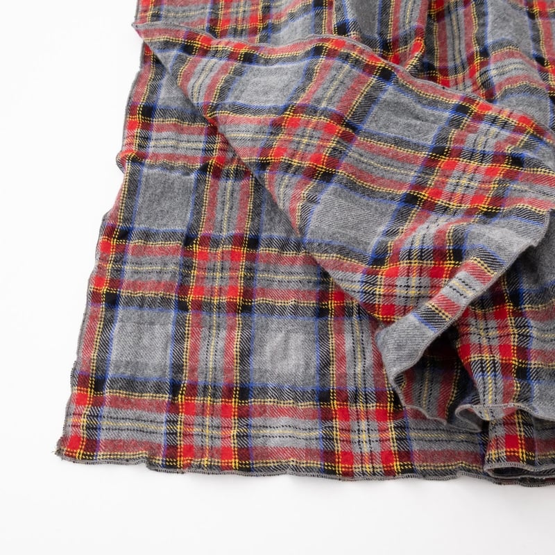 再入荷4色＊prit-プリット-ウールコットンチェック ストール P00640