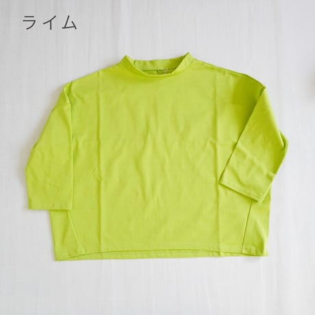 3色レディース＊ASCOT by yim モックネック ワイドプルオーバ