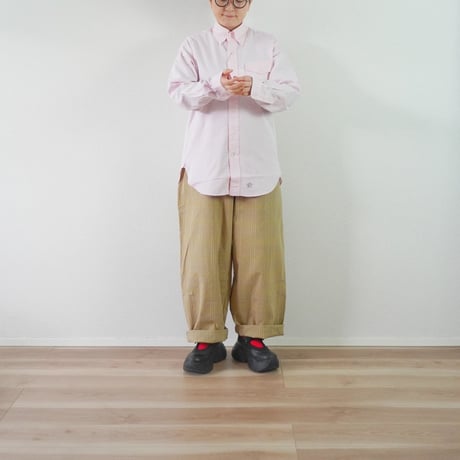 ＊ユニセックス＊J.PRESS ORIGINALS-Pin Oxford B.D. Shirt / Baggy Fit
