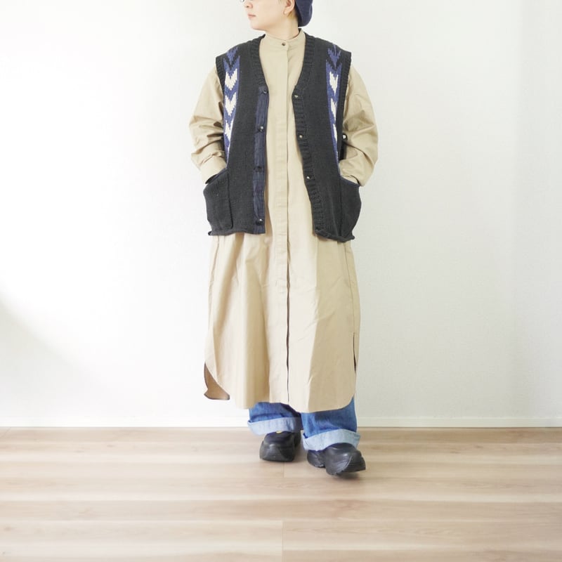 2色＊ユニセックス＊SLOWHANDS-スローハンズ-cotton knit