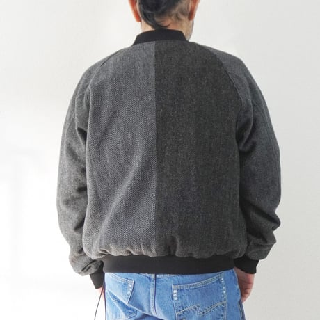 ＊ユニセックス＊YOUSED-ユーズド-HARRIS DERBY JACKET ハリスツイード ダービージャケット SIZE1 B柄