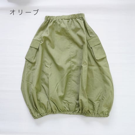 3色レディース＊ASCOT-アスコット-ナイロンワッシャーバルーンスカート