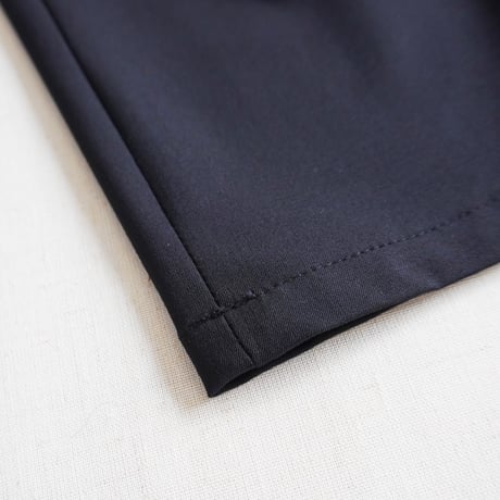 ＊ユニセックス＊LA MOND-ラモンド-STRETCH EASY TROUSERS/LM-P-126-PR ネイビーブラック