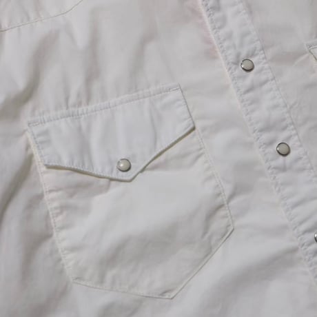 ＊ユニセックス＊IMPRESTORE-インプレストア-5oz Basket Western Shirts / Dwayne (White)