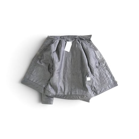 再入荷＊ユニセックス＊YOUSED-ユーズド-LEATHER SPORTS JACKET（91B） リメイクレザージャケット / ブラック