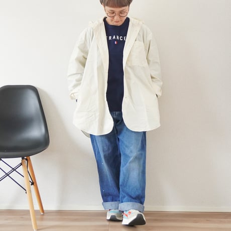 3色＊＊BRENA-ブレナ-HOOD WORK SHIRT フードワークシャツ