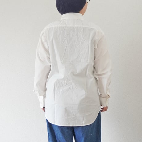 ユニセックス ARVOR MAREE-アルボマレー-Relax SAILOR COLLAR L/S SHIRT Typewriter リラックスセーラーカラーシャツ