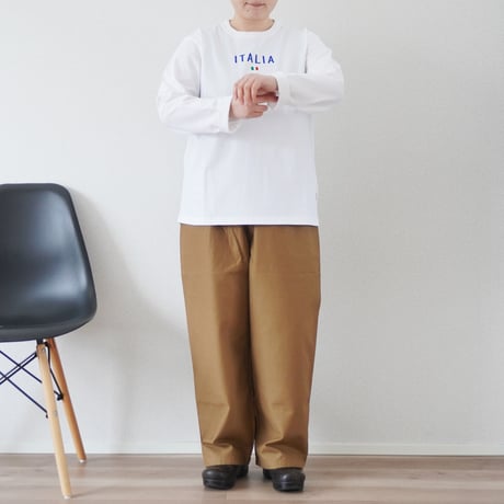 レディース＊快晴堂-長袖UNI Tシャツ COMFORT FIT 3+/ツール・ド・ヨーロッパ B柄イタリア 51C-105