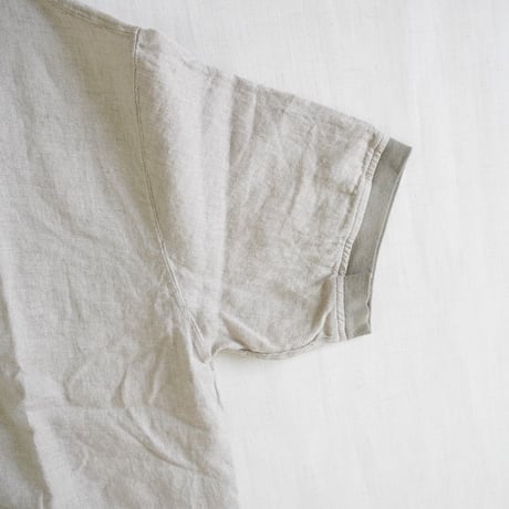 ユニセックス＊have a good day-ハブアグッドデイ-Linen henly s/s tee リネン ヘンリー 半袖Tシャツ