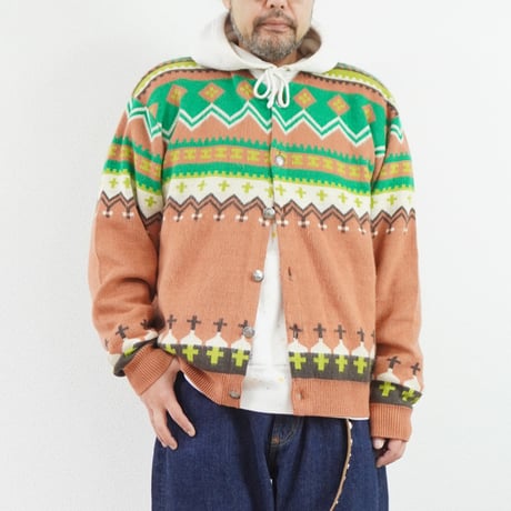 ユニセックス＊Nasngwam-ナスングワム-YUPIC CARDIGAN/ベージュ