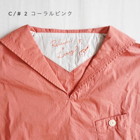 ３色レディース＊快晴堂-ステッチ沢山セーラーシャツベスト 3シーズン着られるタイプライター 52S-13