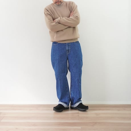 ＊ユニセックス＊ämne by pétrole-12.8 DENIM new jeans / amn-PT-044