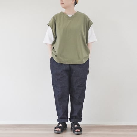 prit（プリット）二重織近江晒加工リラックスパンツ – SACHET.