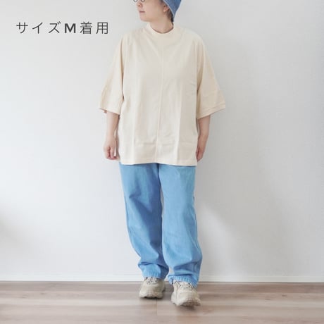 2色＊ユニセックス＊TIGRE BROCANTE-ティグルブロカンテ-40/2モダン天竺クアトロ半袖T