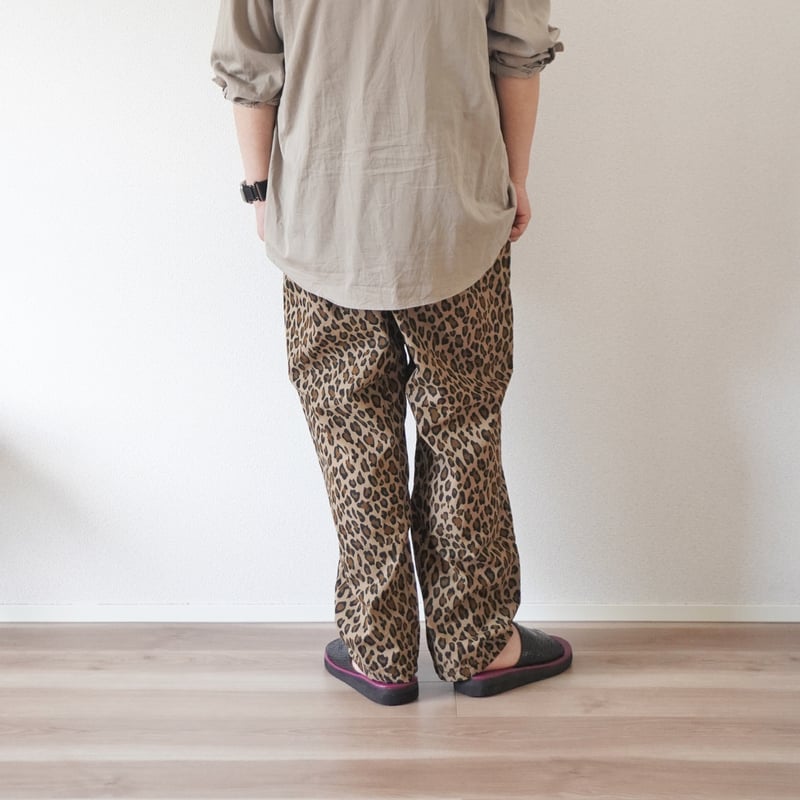 ※最終値下【美品】TIGRE BROCANTE レオパードタゴサクパンツ 2色＊ユニセックス＊TIGRE BROCANTE-ティグルブロカンテ