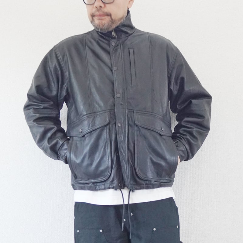 ユニセックス*YOUSED-ユーズド-RETRO BAGGIES LEATHER JKT | ユニセックス*YOUSED-ユーズド-RETRO BAGGIES LEATHER JKT |