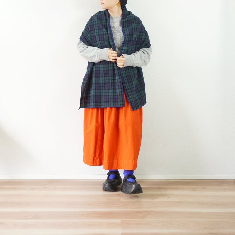 atelier gg黄色チェック 3色＊レディース＊快晴堂 -Girl'sタータンチェック・リラクシン