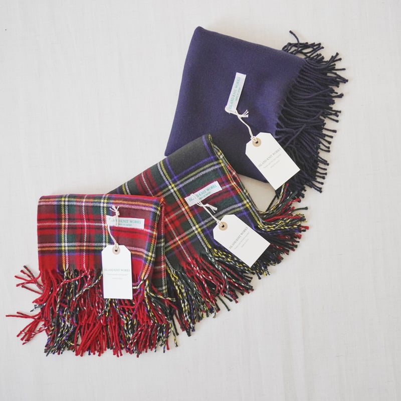 3色goods＊ ISLAND KNIT WORKS-アイランドニットワークス-チェック柄