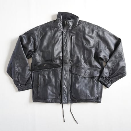 ＊ユニセックス＊YOUSED-ユーズド-RETRO BAGGIES LEATHER JKT