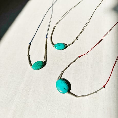 GOODS＊3色SLOWHANDS-スローハンズ-turquoise necklace