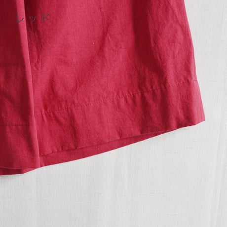 2色＊レディース＊Linen ya-リネンヤ-タックスカート/82cm丈