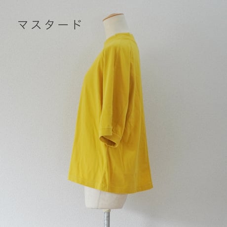 2色＊ユニセックス＊TIGRE BROCANTE-ティグルブロカンテ-40/2モダン天竺クアトロ半袖T