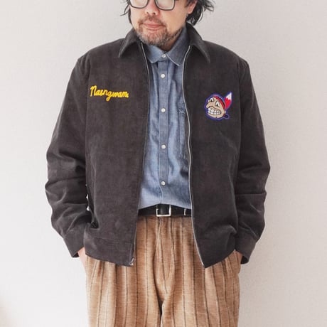 3色ユニセックス＊Nasngwam-ナスングワム-NWC JACKET(FFAジャケット)/チャコールブラック、ブリックブラウン、サックスブルー