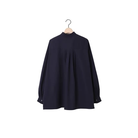 ２色＊レディース＊amne-アンヌ-BROAD frilled blouse / amn-SH-049 /ホワイト、ネイビー