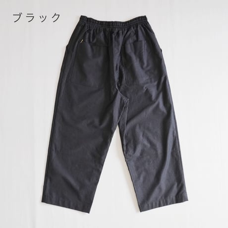 新色ブラック追加3色＊レディース＊Linen ya-リネンヤ- イージーパンツ