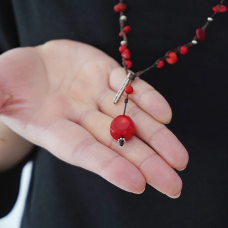 再入荷GOODS＊3色SLOWHANDS-スローハンズ-stone necklace