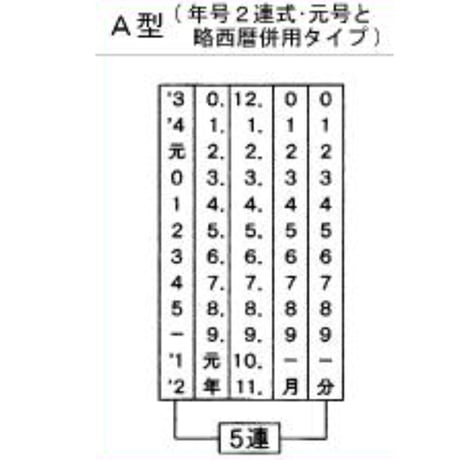 ３ｃｍいちごの形の回転印
