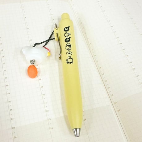 ユニボールワンP × かょのこオリジナル   かわいいチャーム付きボールペン（全８色）