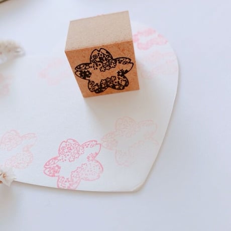 春の桜スタンプ