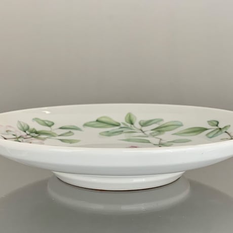 柴田是真　木瓜花　小皿