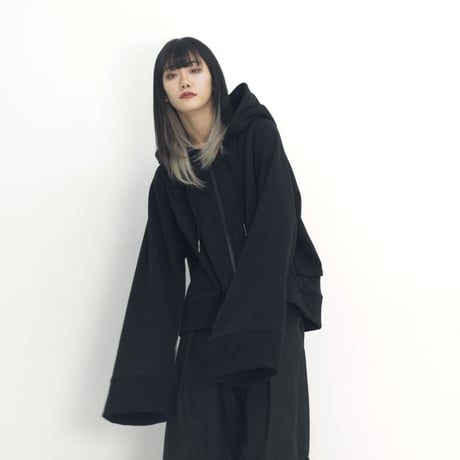 フレアスリーブパーカー-終ゾ-