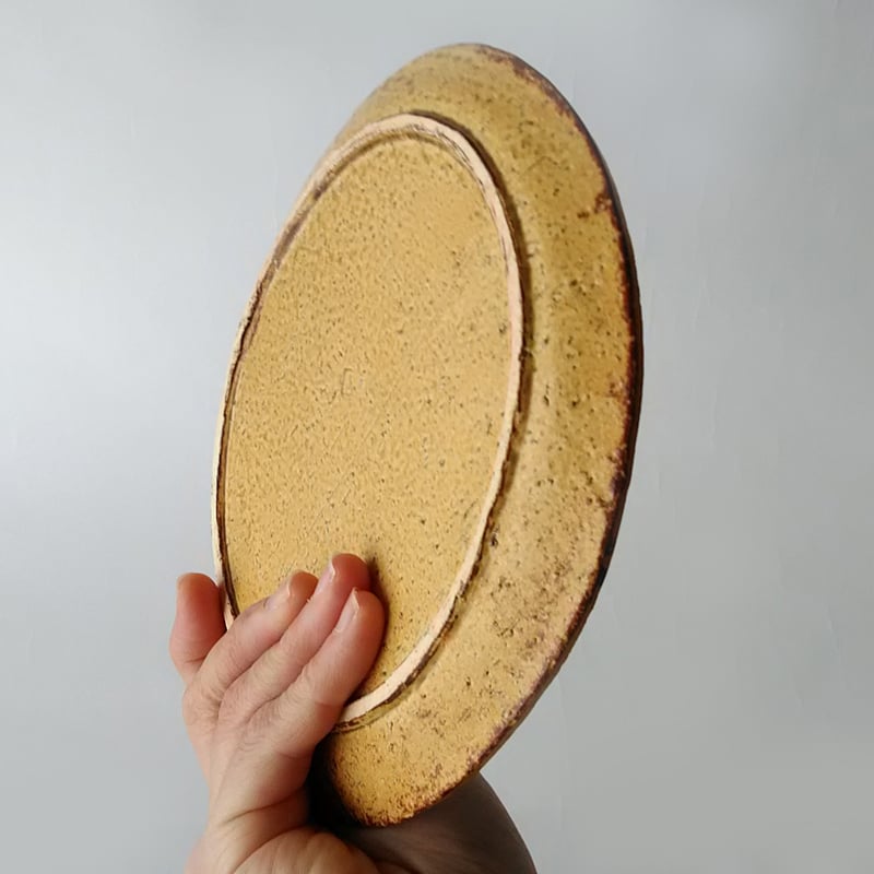 緑釉大皿　新品未使用 送料無料 ｜和食器 中皿 緑釉七寸丸台皿-21cm-（KIA-141） 作家