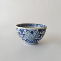 牡丹花唐草碗