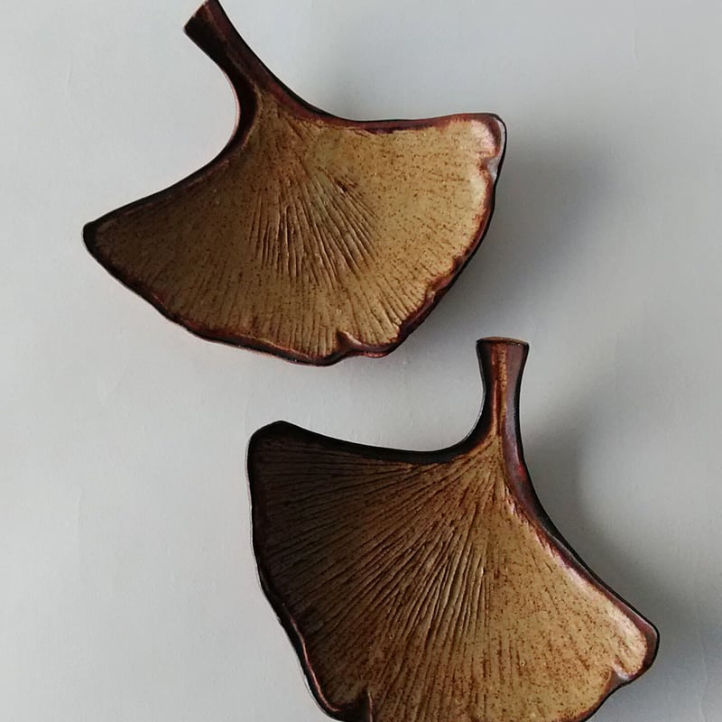 イチョウ皿 | ギャラリーにしかわ