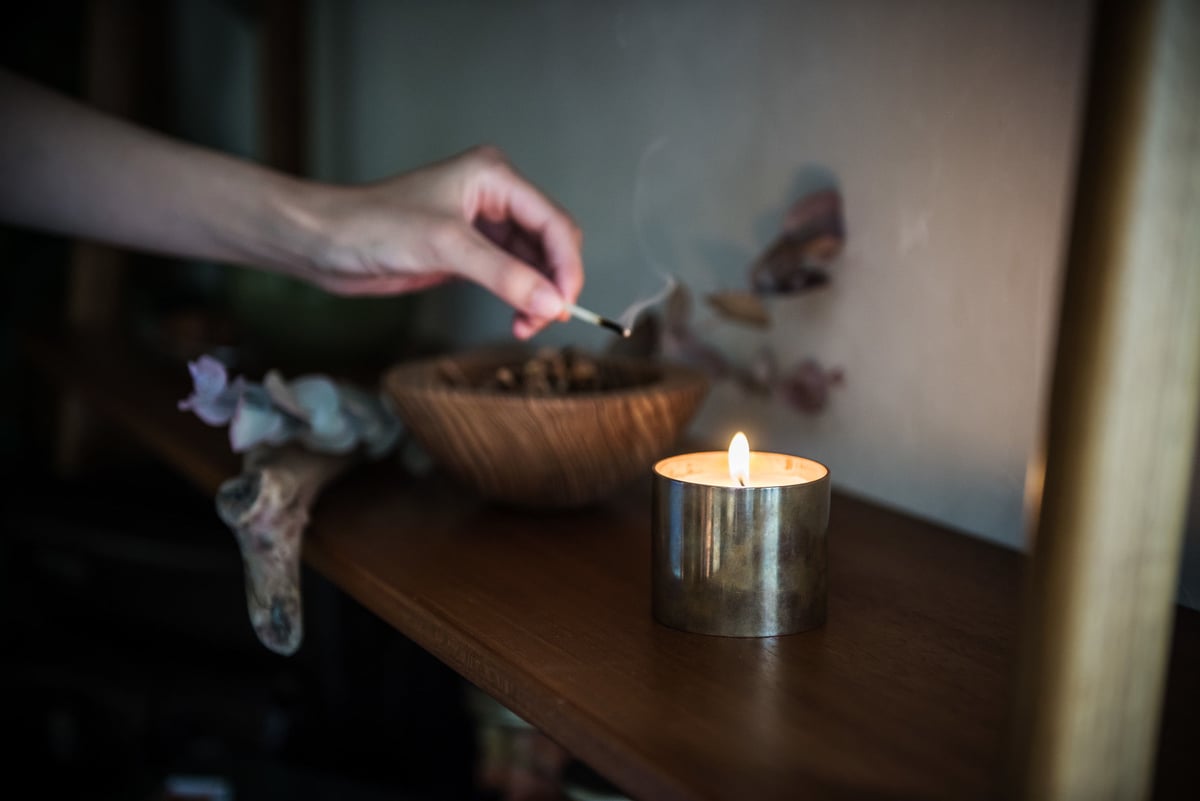 FIL アロマキャンドル　楔　kusabi Aroma Candle | FIL