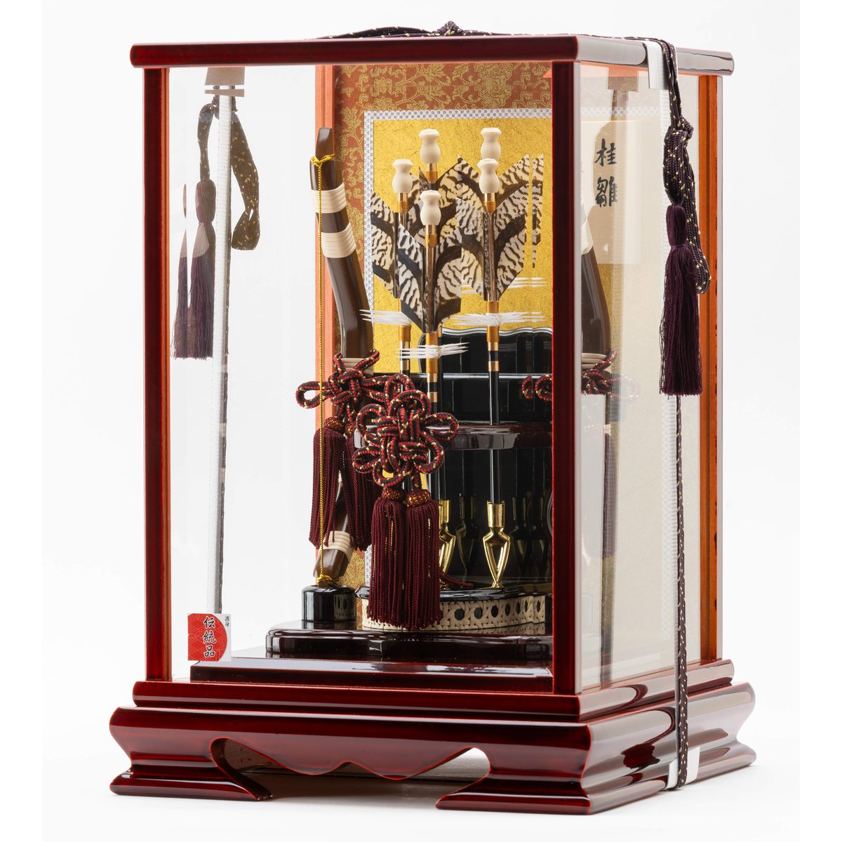 喜多 会津塗」破魔弓飾り | 桂雛／小佐畑人形店