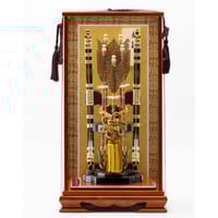 破魔弓飾 破魔弓飾り コンパクト 破魔矢 初正月飾り ケース飾り 16号 龍神