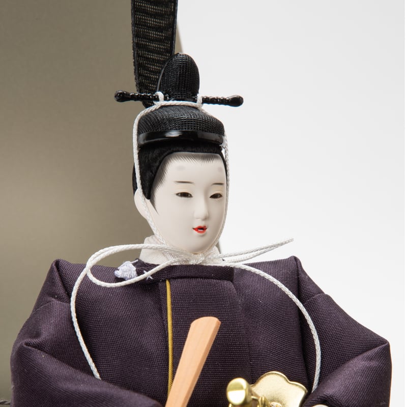 京十一番親王飾「刺繍：大王松」 | 桂雛／小佐畑人形店