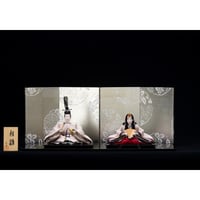 本場結城紬：嵯峨菊  都鼠色（みやこねずいろ）small