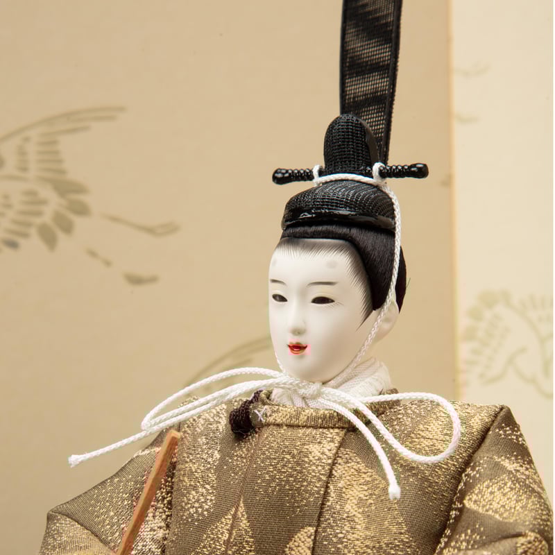 京十一番親王飾「連山文錦」 | 桂雛／小佐畑人形店