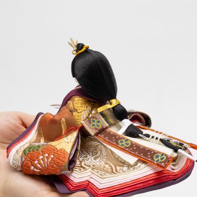 親王飾り 十一番 袋帯親王飾り 十一番<BR>袋帯親王飾り | 雛人形,親王飾り | 人形工房松寿