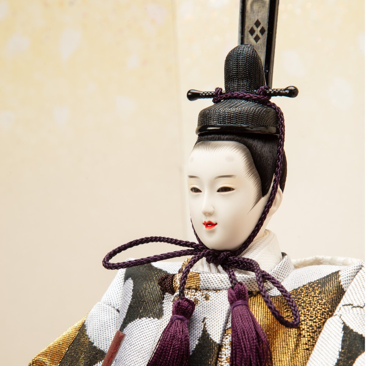 平安古典雛／京都西陣 菊流水鳳凰紋様 秀月 お雛様 ひな飾り 親王飾り